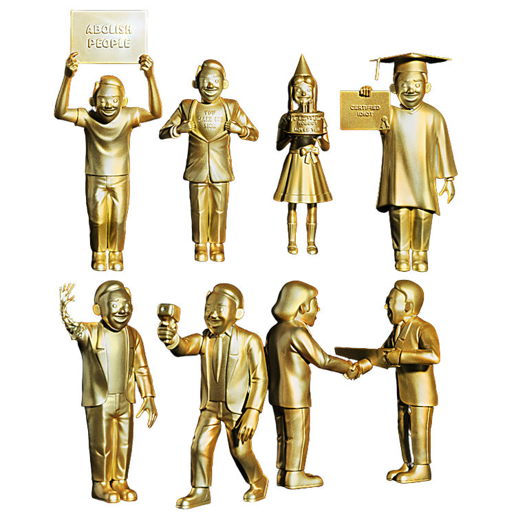 Gold : The Hidden (Set of 7) by Joan Cornellà