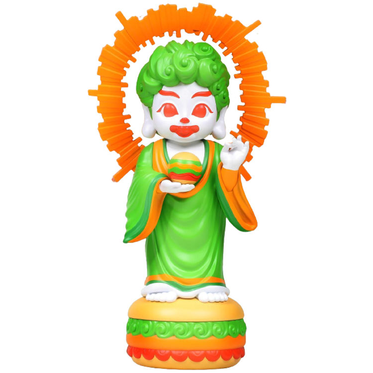 Green All Day Hambuddha by Tik Ka from East