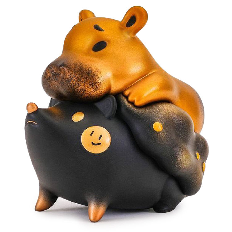 Hibbo Season Hedgehog Black Gold by Fufufanny (Fanny Kao)