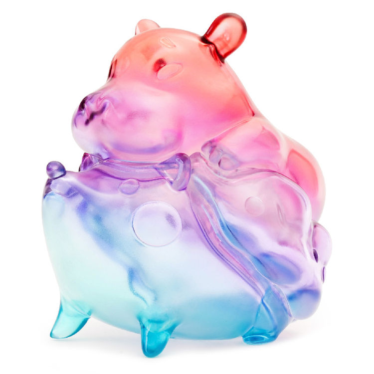 Hibbo Season Hedgehog Clear Red Blue by Fufufanny (Fanny Kao)
