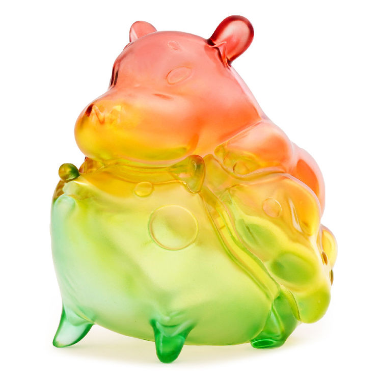 Hibbo Season Hedgehog Clear Orange Green by Fufufanny (Fanny Kao)