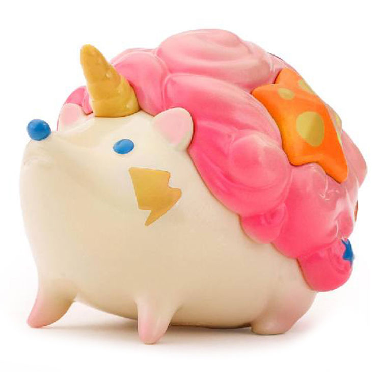 Season Hedgehog Ocean Pink by Luyao Designs