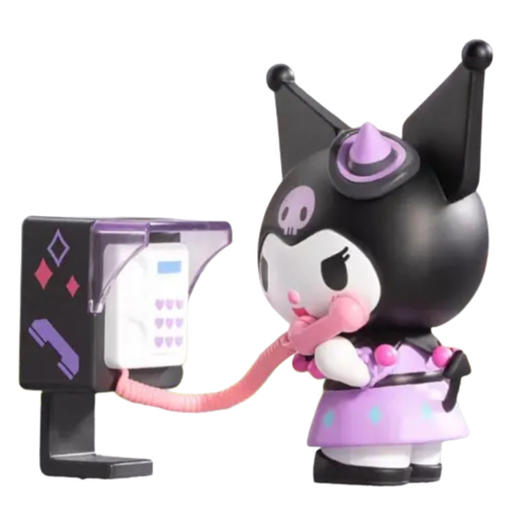 Telephone Booth Kuromi by Sanrio