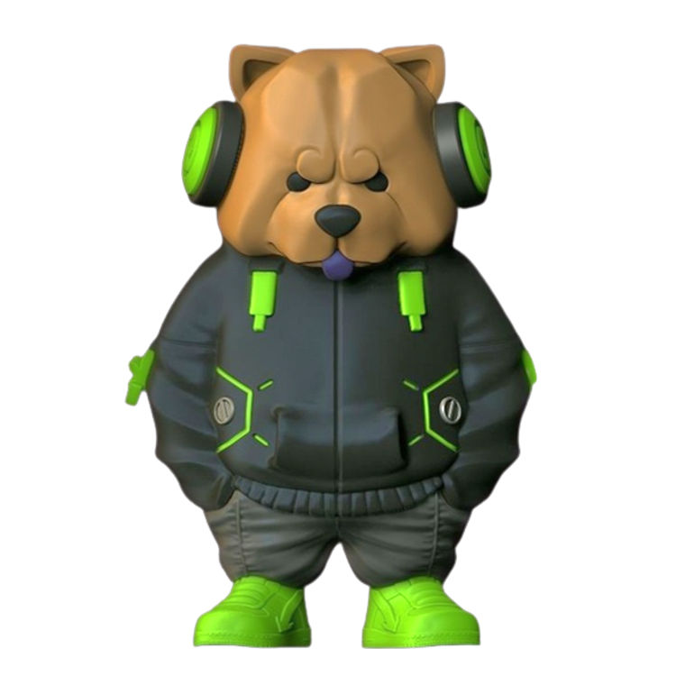 Lime V2 Mini Chillchow by Redsun Studios