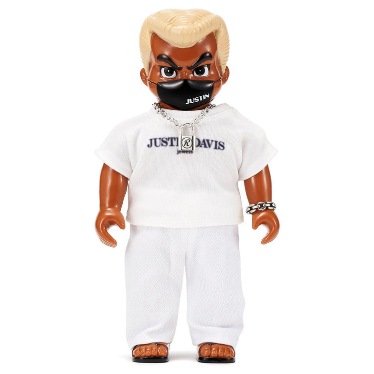 Justin Davis Jewel Kiaida-Kun White Crown Tee by Goccodo (Shigeta Tanaka)