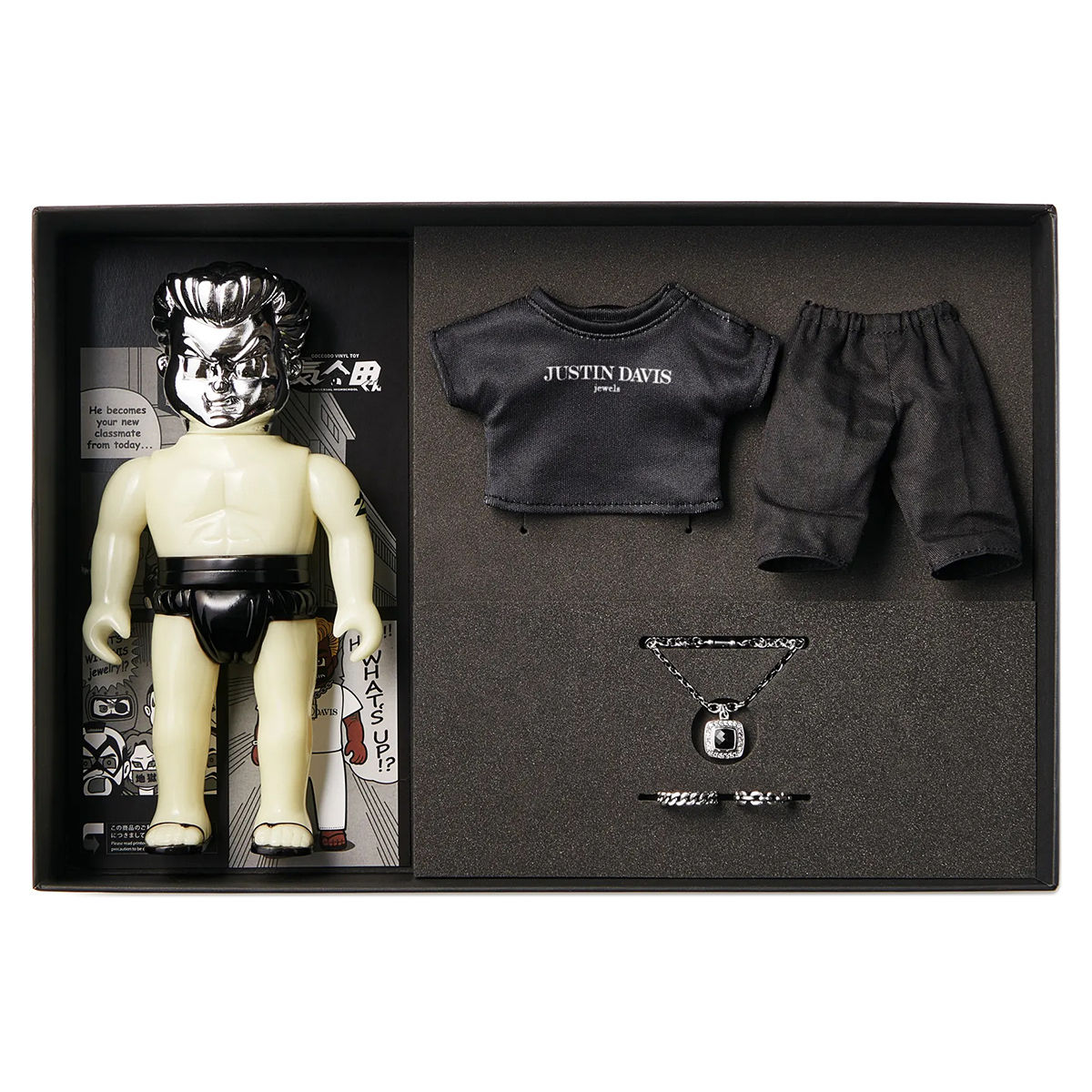 Justin Davis Jewel Kiaida-Kun Silver GID