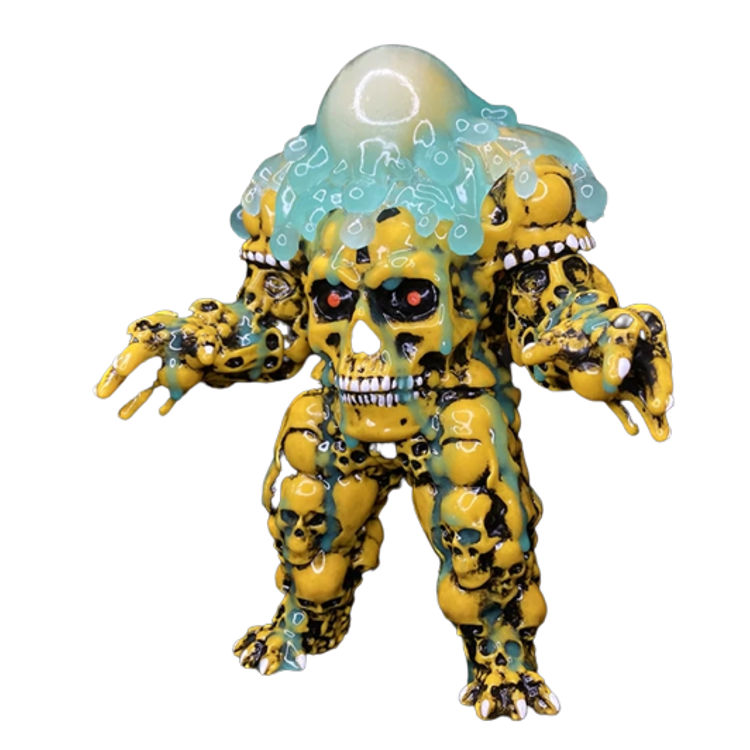 High Radiation RNgwr Drip Skull Dangler by DuBose Art