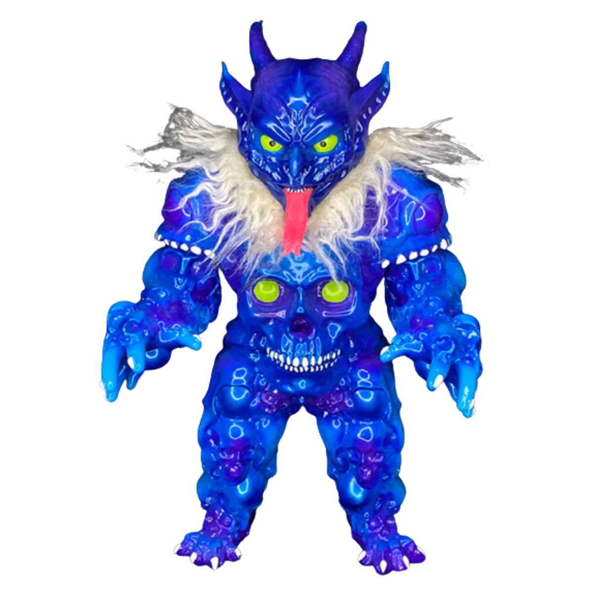 Metallic Goblin Skull Dangler