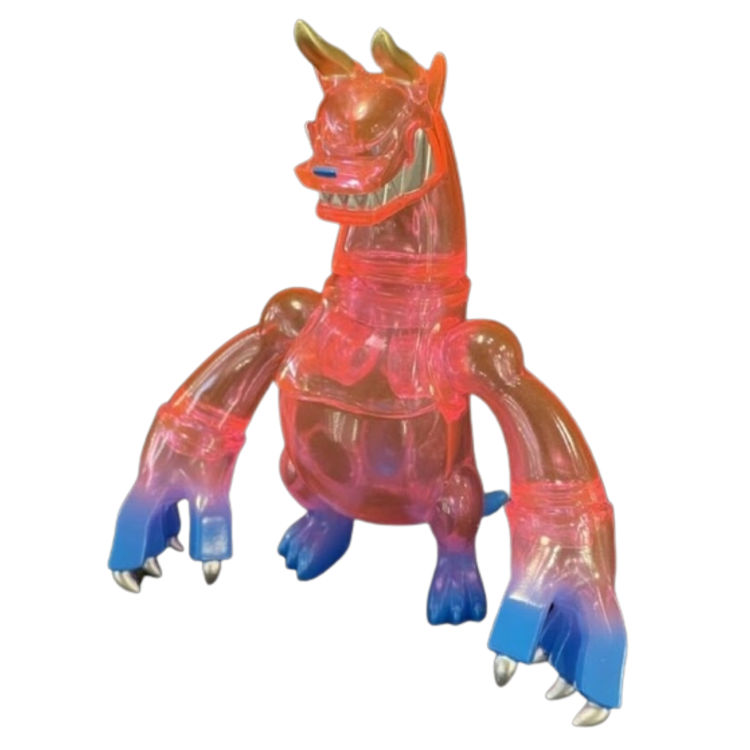 Clear Multi Color Hound Dragon by Touma