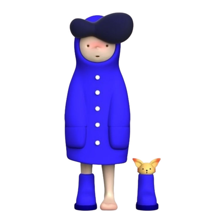 Brilliant Blue Reumi by Jibi