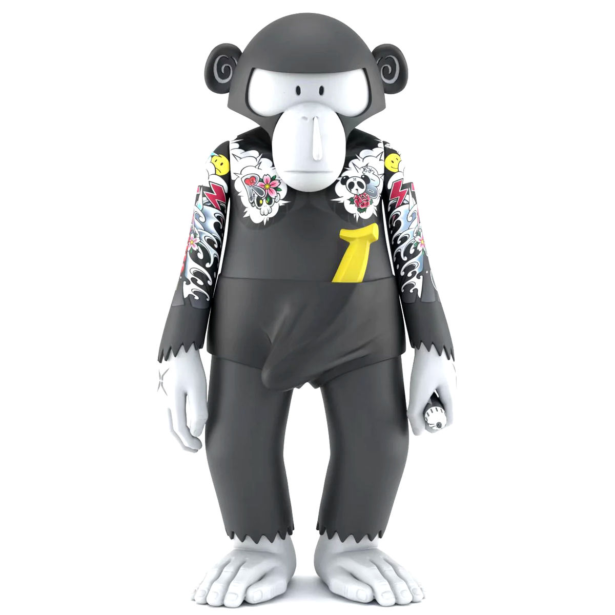 Beeti Hello Tattoo Black