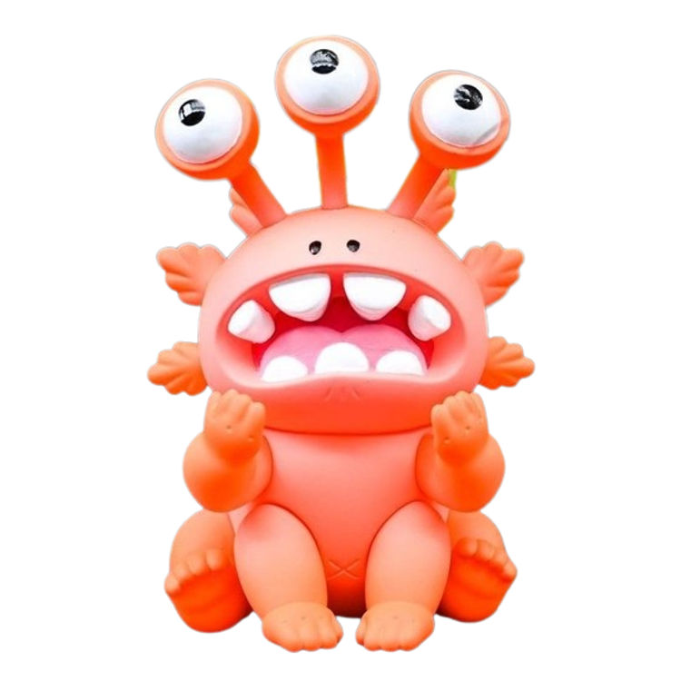 Three Eyes Macaroni Baby by Grape Brain