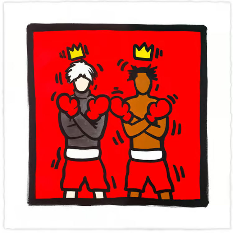 Warhol & Basquiat by Sheefy McFly