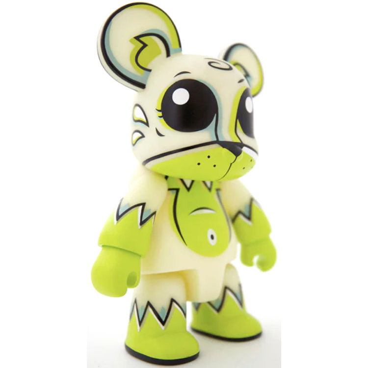 8" GID Toxic Swamp Bear Qee by Joe Ledbetter