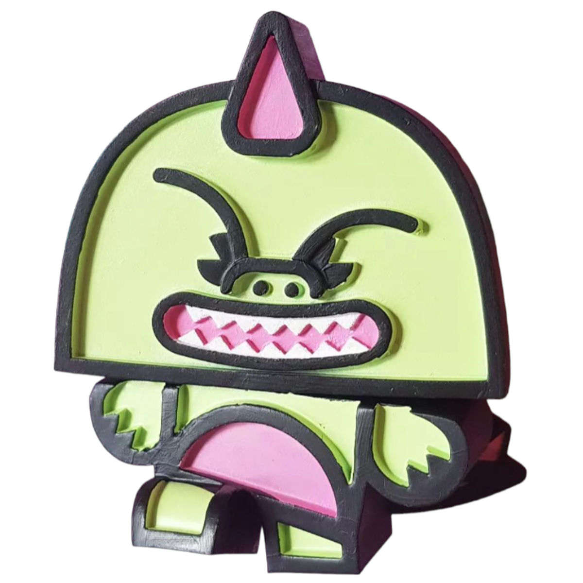 TOY CON DINO Green and pink EEP!