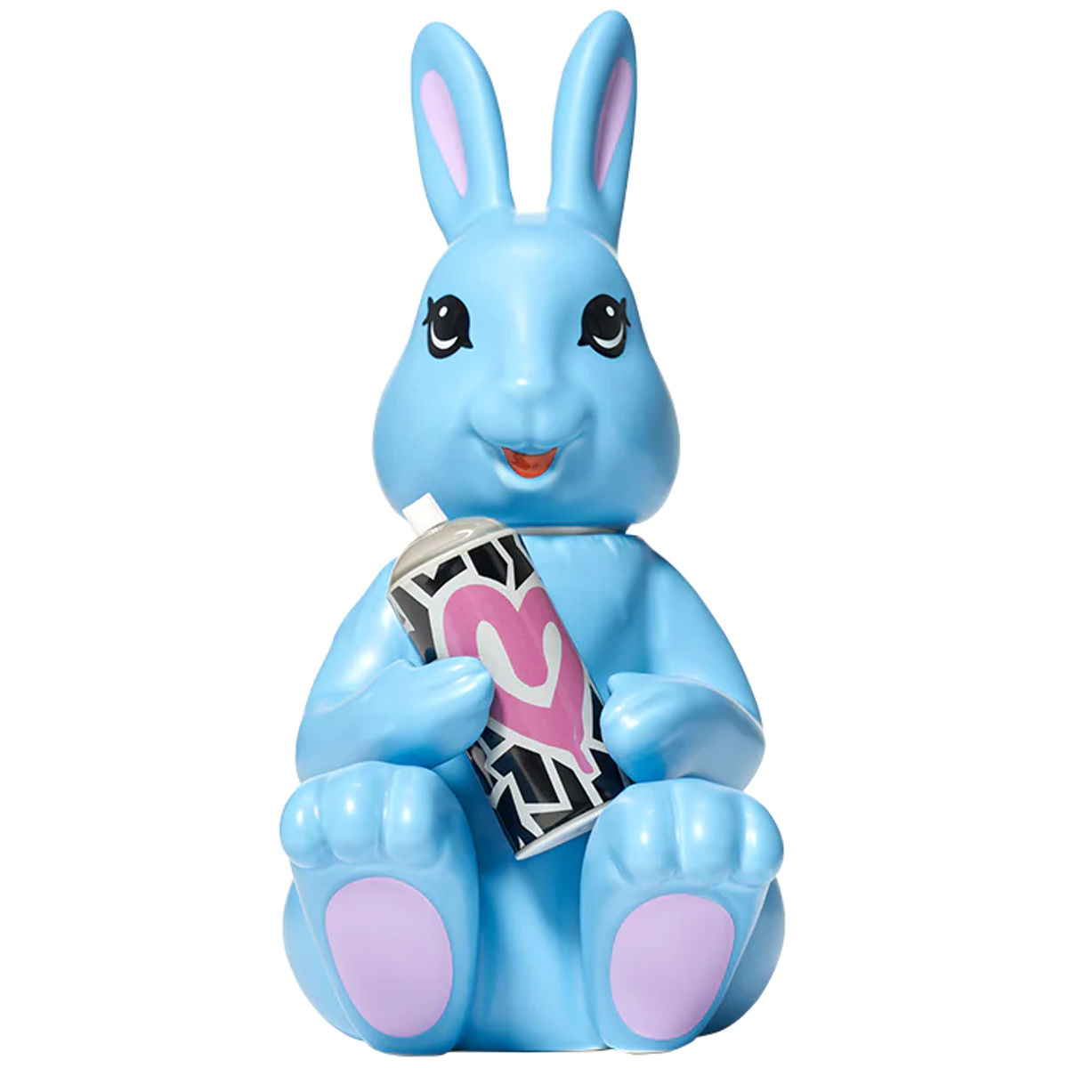 Blue Ceramic Cookie Jar Aiko Bunny