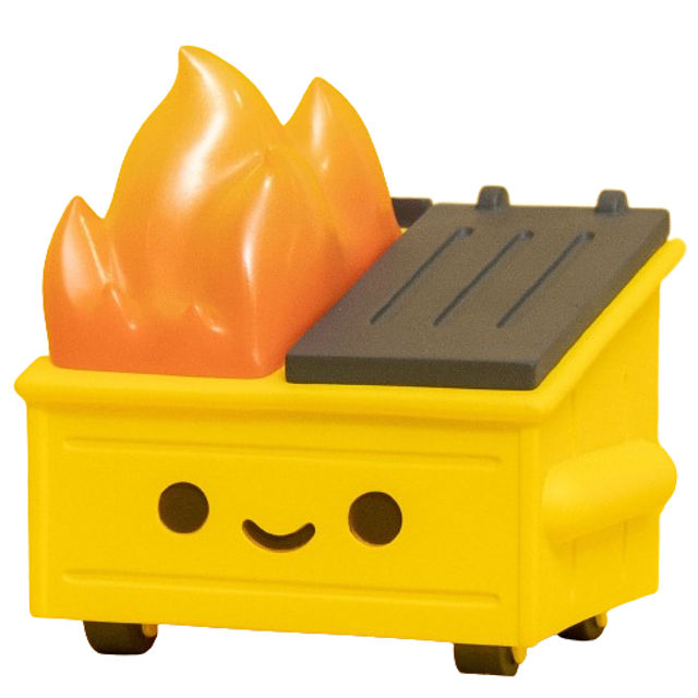 Not So Mellow Yellow Dumpster Fire by 100% Soft