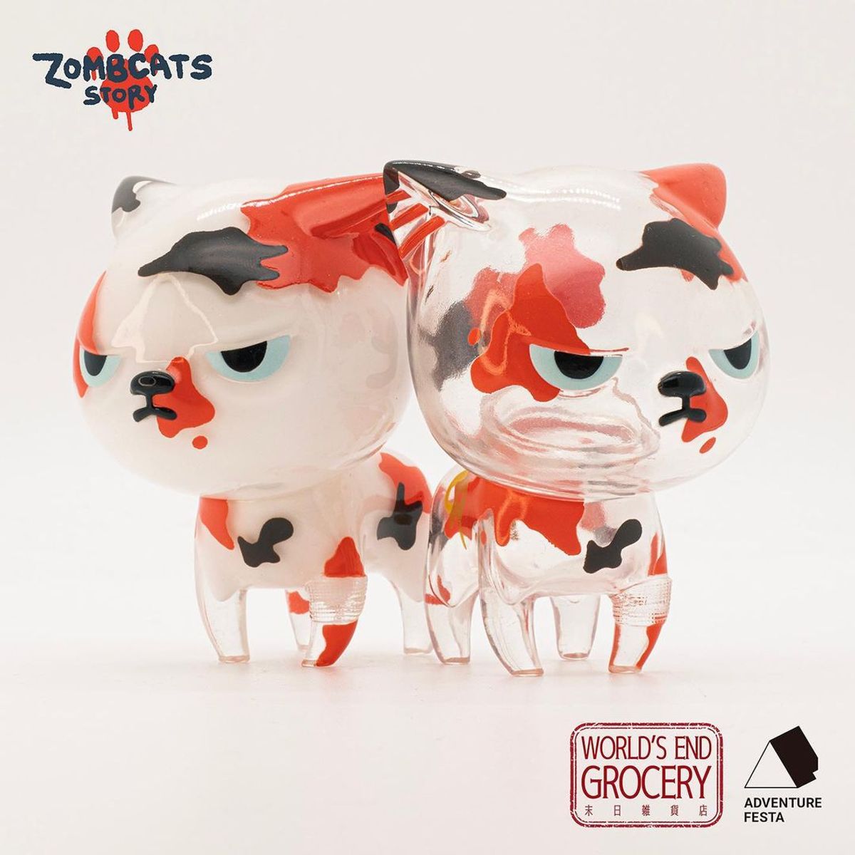 World's End Grocery Koi Zombcat Clear