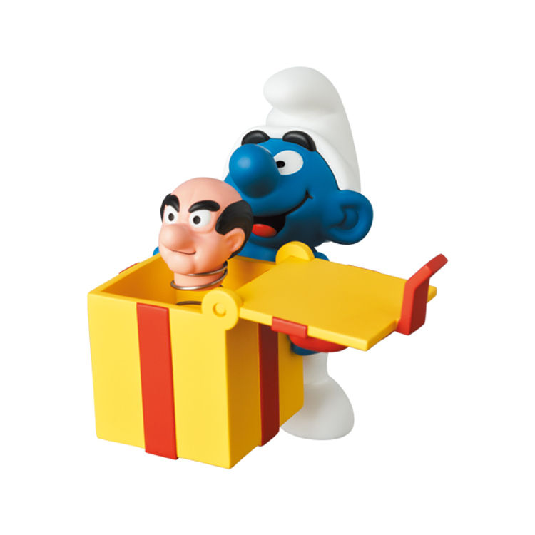 Jokey with Box : UDF Smurf by Peyo (Pierre Culliford)