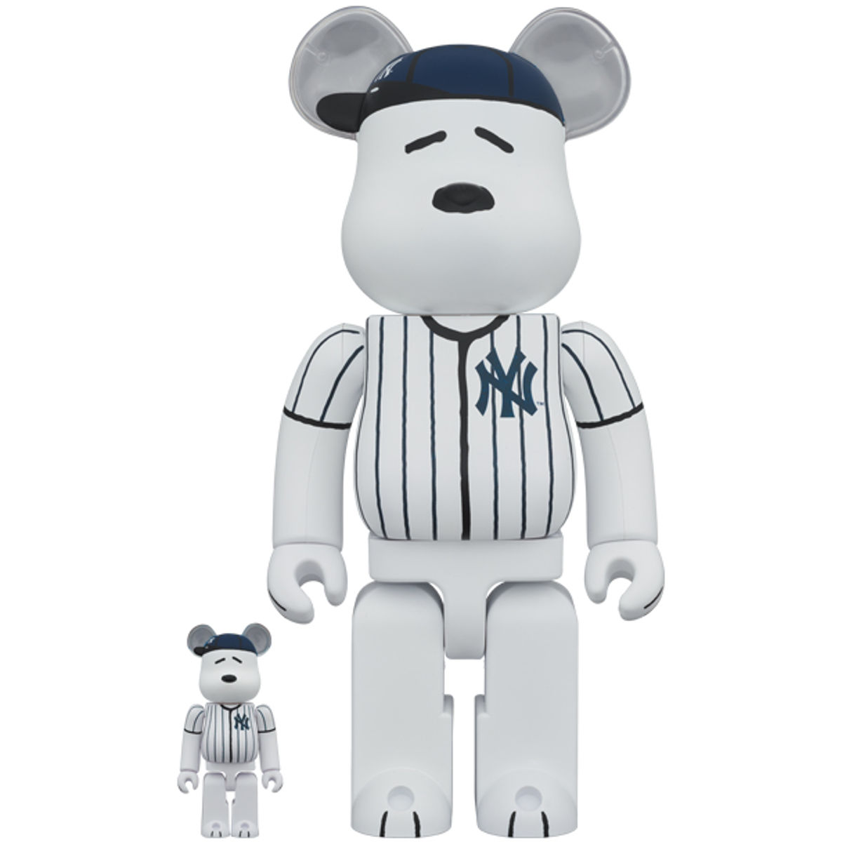 100% + 400% New York Yankees Snoopy MLB Bearbrick (Set)