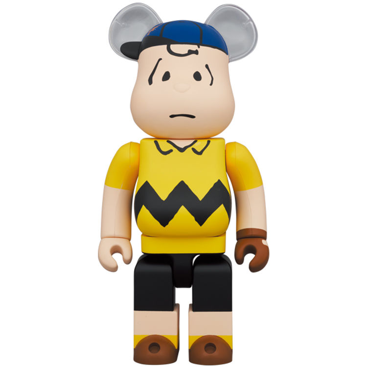 1000% New York Mets Charlie Brown MLB Bearbrick by Charles M. Schulz