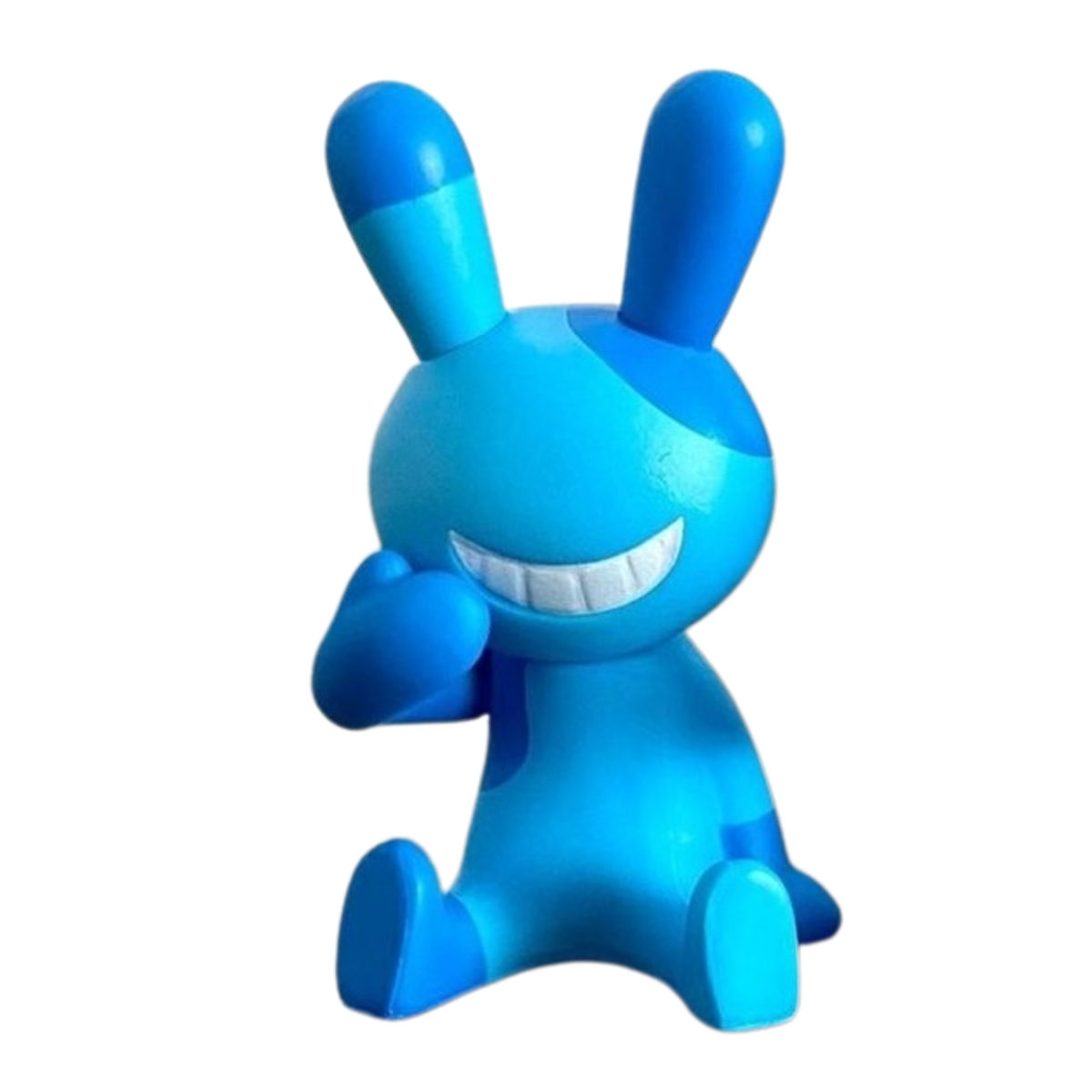 Blue Tones Black Rabbit