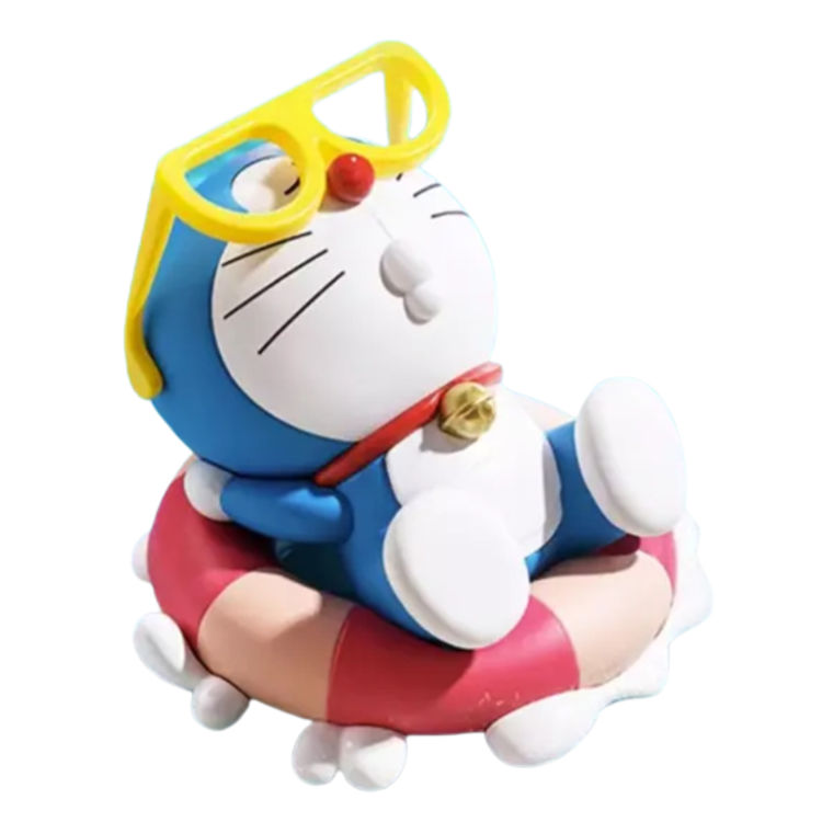Sunbathing Doraemon by 52Toys
