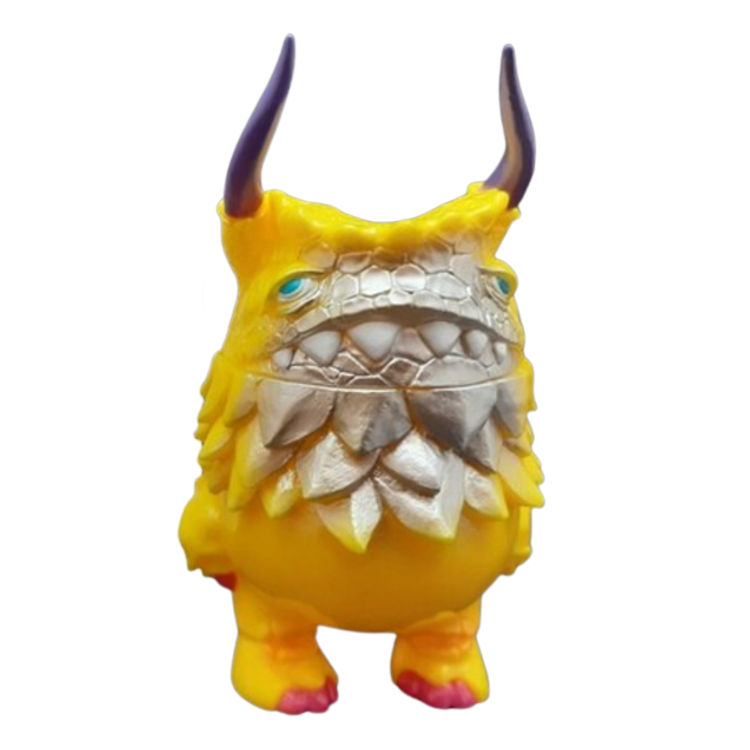 Clear Yellow Silver Pogola by Dan (Dan Kaiju)