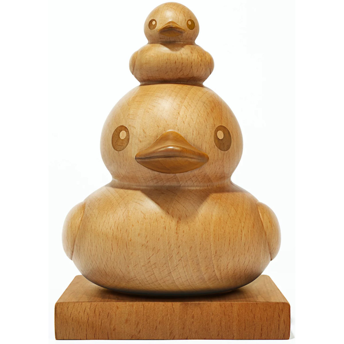 Wooden Double Ducks