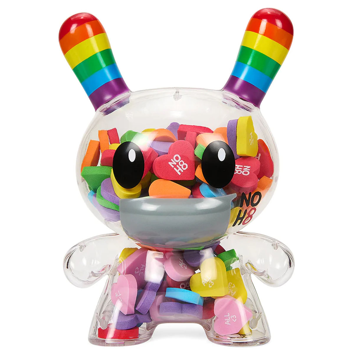 All <3 NOH8 Rainbow Dunny
