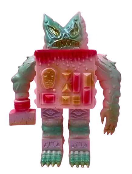 chompton × draculazer demon robot Pink Mixed Color Demon Robot created by Draculazer (Michael