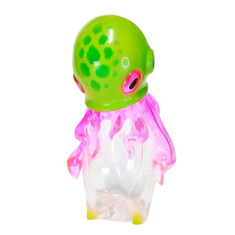 Clear Green Pink Takotsubon by UkyDayDreamer