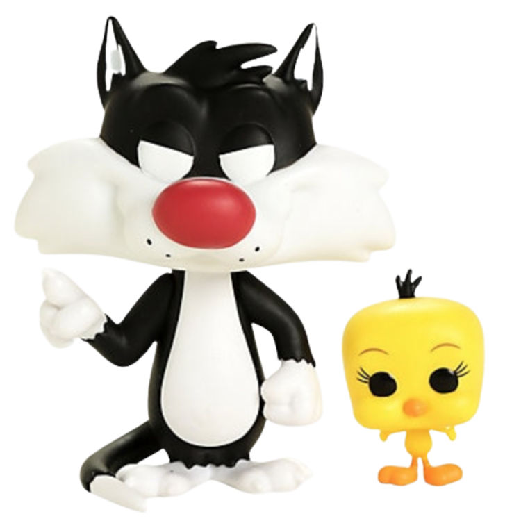 Flocked Sylvester & Tweety : Looney Tunes [309] by Warner Bros.