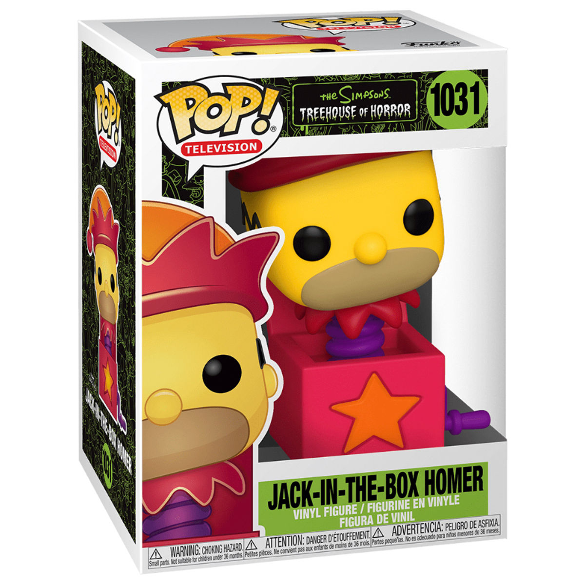 Jack-in-the-box Homer : The Simpsons Treehouse of Horror [1031]