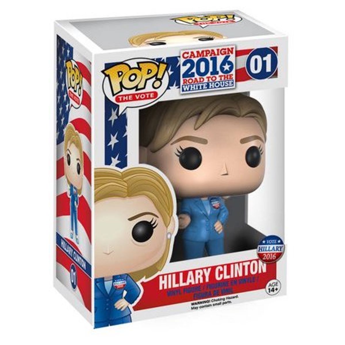 Blue Hillary Clinton : 2016 Campaign [01]