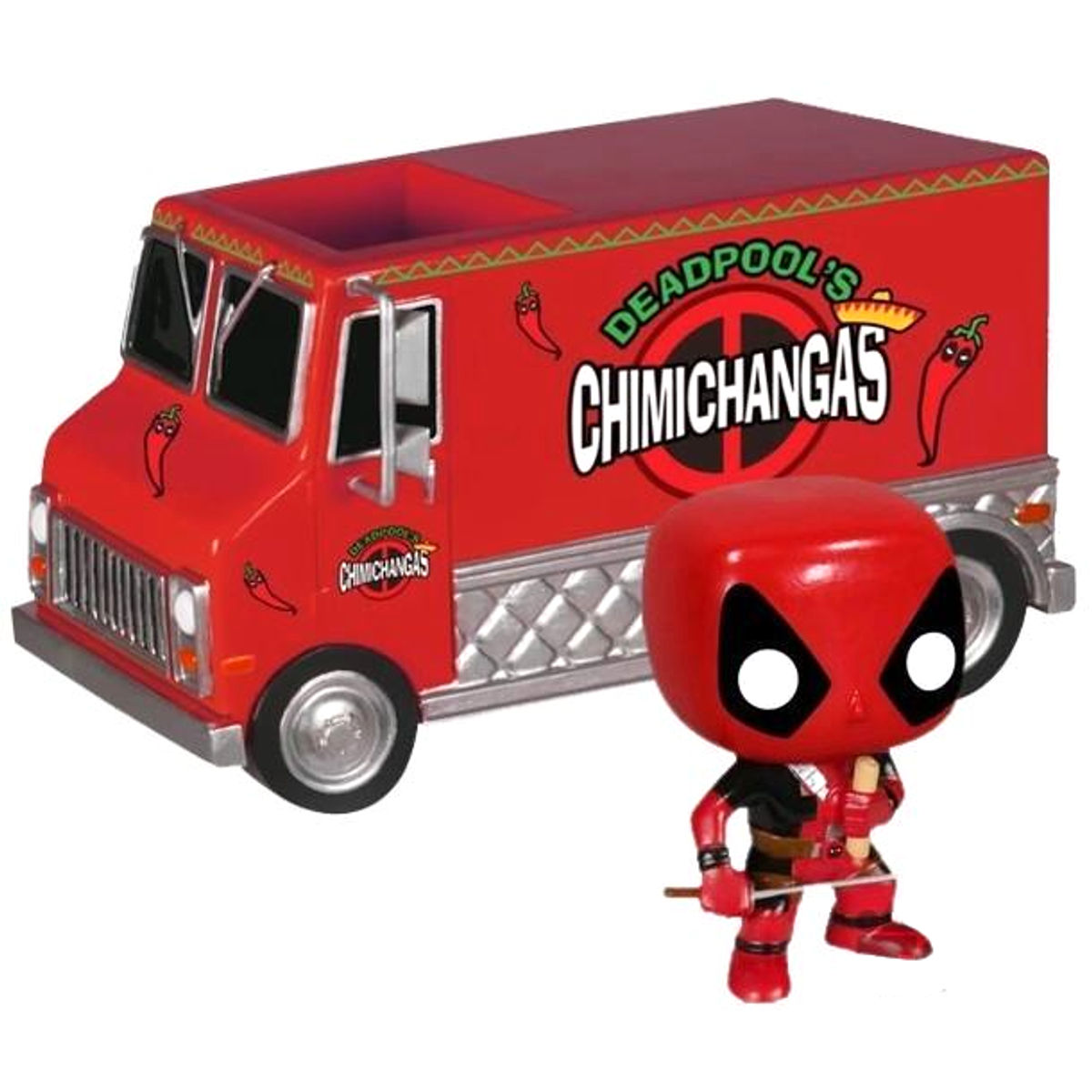 Red Deadpool's Chimichanga Truck : Marvel [10]