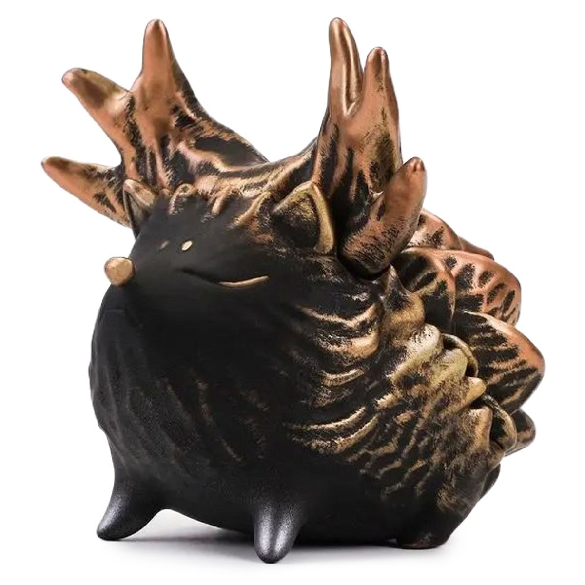Deer God Season Hedgehog Black Gold