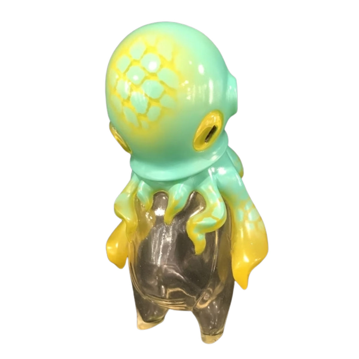 Mint Green Yellow Head Clear Takotsubon