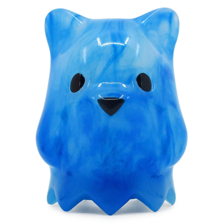 Blue Swirl GID Ghostbear (Dcon '20) by Luke Chueh