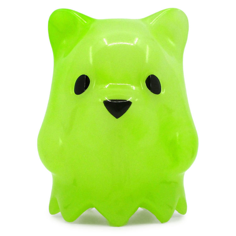 GID Green Swirl Ghostbear by Luke Chueh