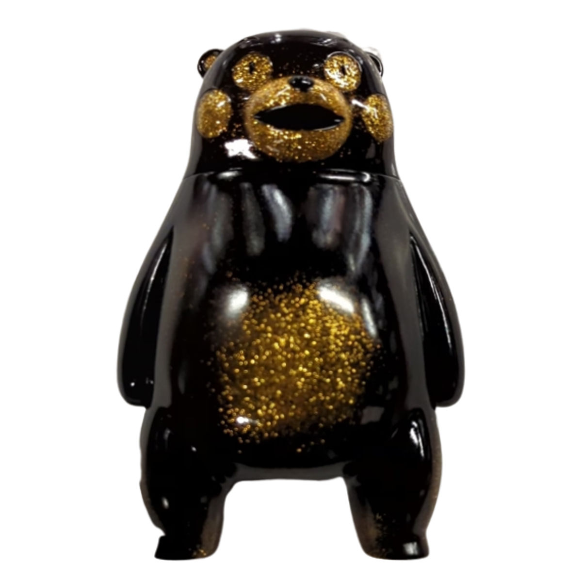 Black Gold Glitter Kumamon