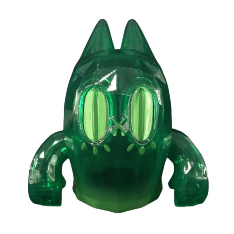 Clear Green Ben the Ghost Cat by Mao