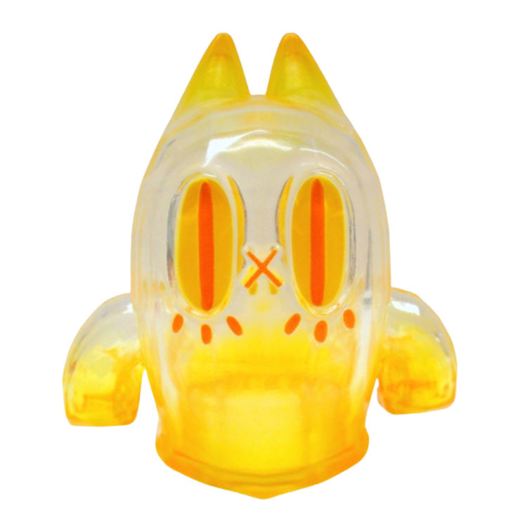Clear Yellow Ben the Ghost Cat by Mao