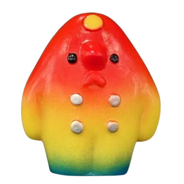 Yellow Red Blue Tengurumi by Tengu Art