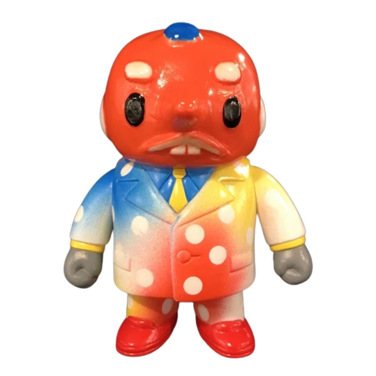 Polka Dot Rainbow Suit Uncle Tengu