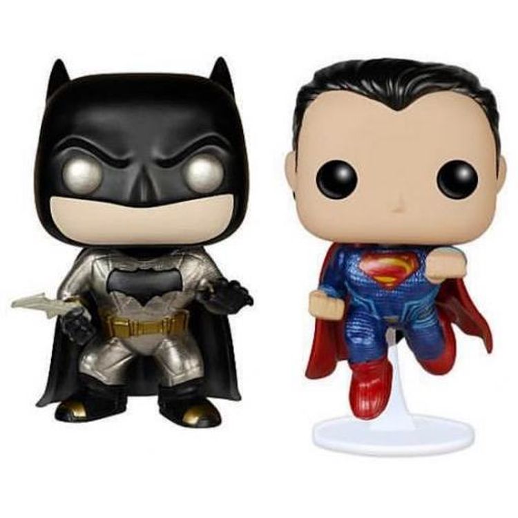 Metallic Batman & Superman : Batman v Superman (2 Pack) by DC Comics