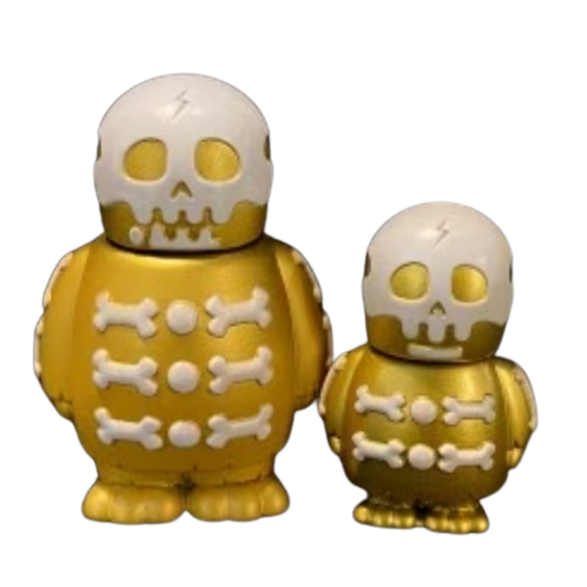 Gold White Skull Brothers