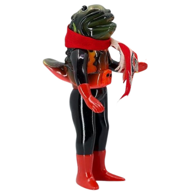 Red Muffler Namazu Kaijin by Candie Bolton