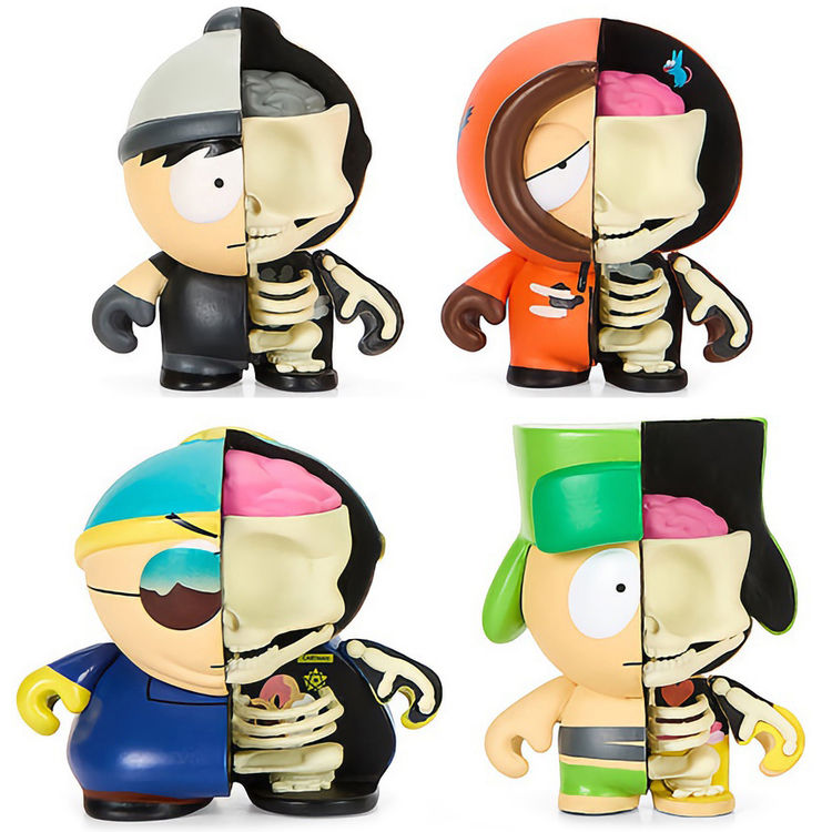 SDCC South Park Anatomy Boys (4-Pack) by Comedy Central