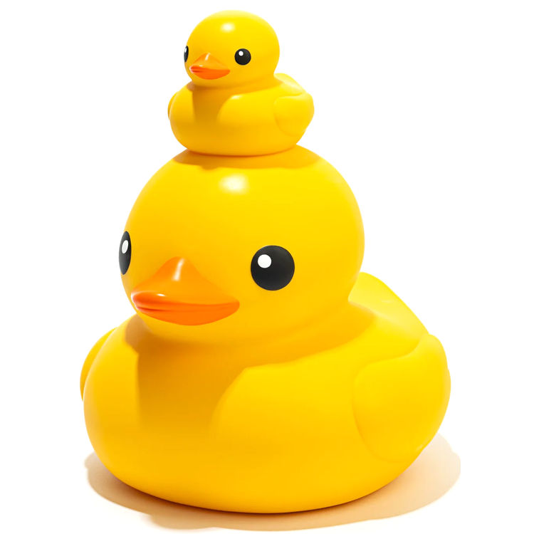 8" Double Duck Nightlight by Florentijn Hofman